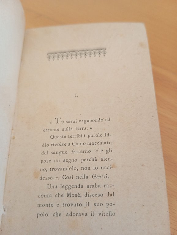 L'ebreo errante, Corrado Ricci, Voghera ed., disegni di Lionne e …