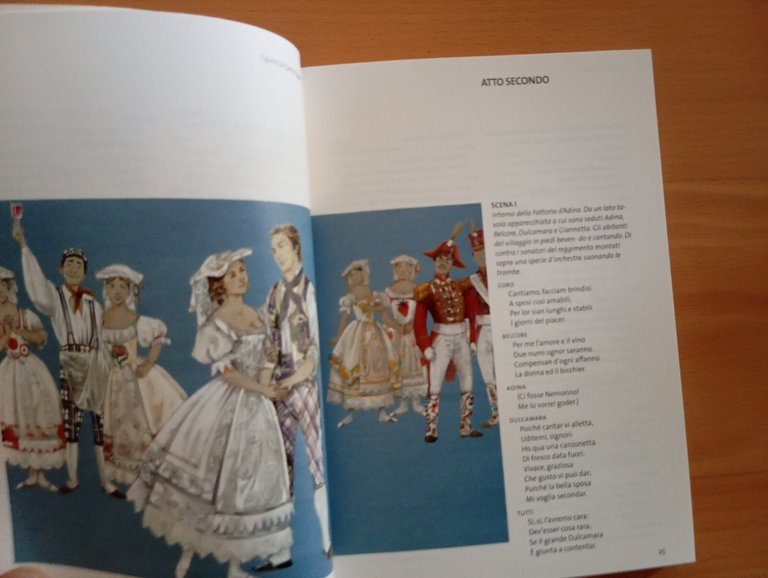 L'elisir d'amore, Libretto, Opera di Roma, 2014