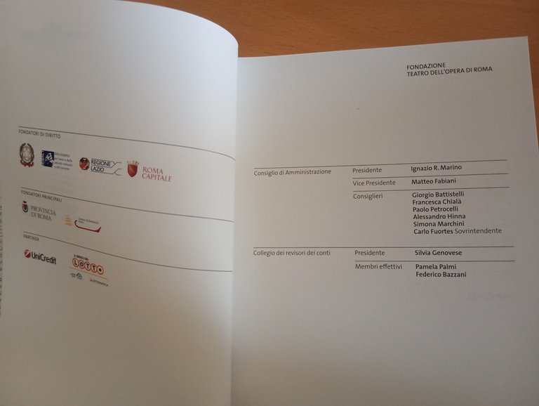 L'elisir d'amore, Libretto, Opera di Roma, 2014