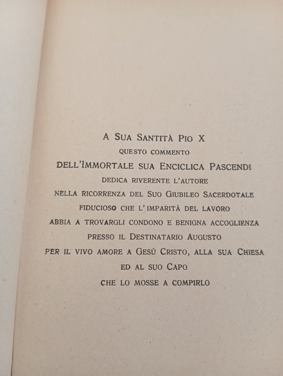 L'enciclica Pascendi e i suoi insegnamenti, Ambrogio Sala, Michele Leoni, …