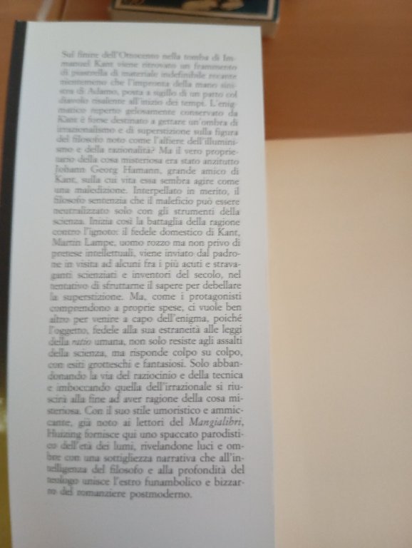 L'enigma della cosa in sé, Klaas Huizing, Neri Pozza, 1998 | Immagine Gallery 8