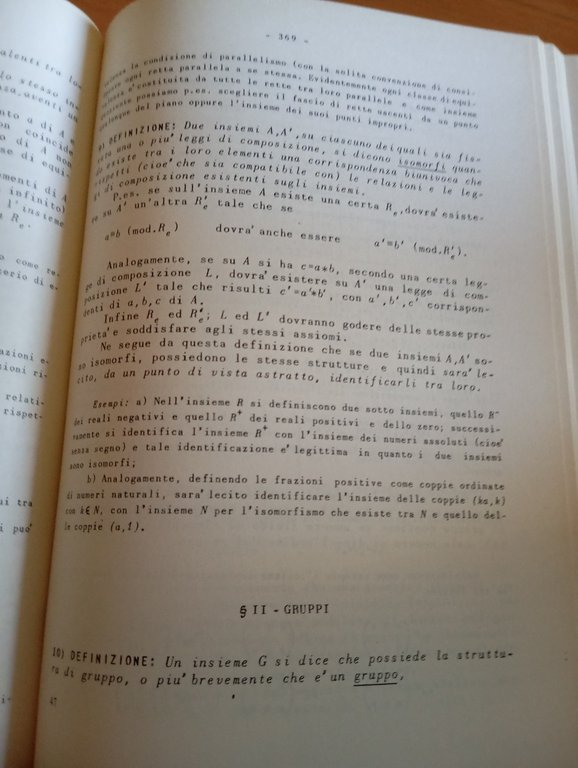 L'esame orale di Matematica, Chiellini - Giannarelli, Roma, 1962