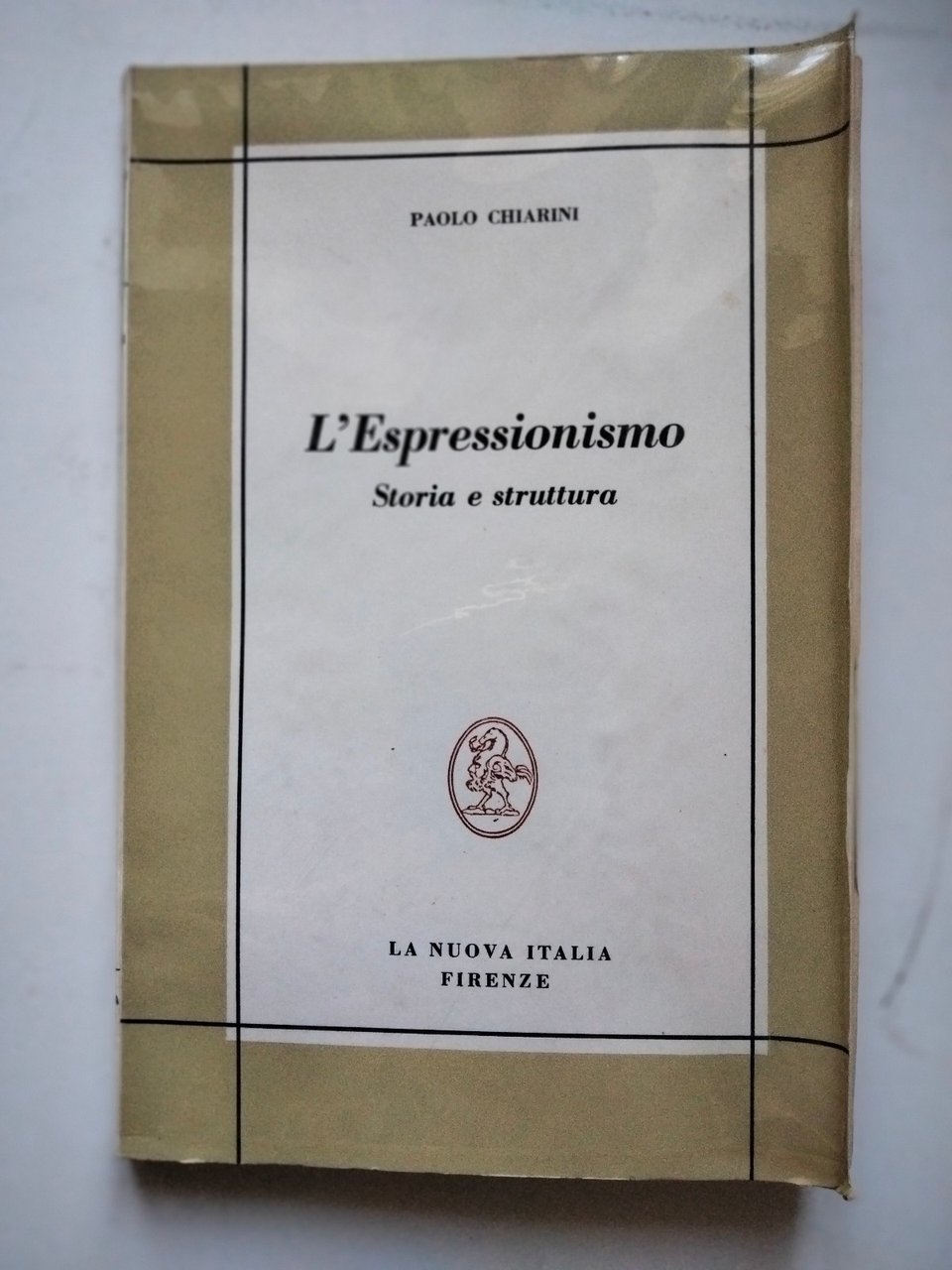 L'espressonismo. Storia e struttura, Paolo Chiarini, La Nuova Italia, 1969 | Immagine principale