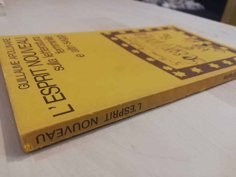 L'esprit nouveau. Letteratura femminile, Guillaume Apollinaire, Lerici, 1980