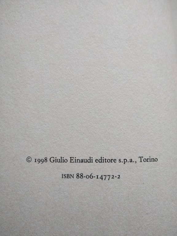 L'eterno presente. Conversazione con Antonio Ria, Lalla Romano, Einaudi, 1998