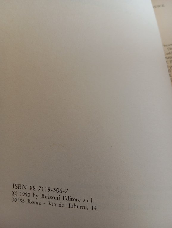 L'eventail. Il ventaglio di Carlo Goldoni, Biancamaria Mazzoleni, Bulzoni, 1990