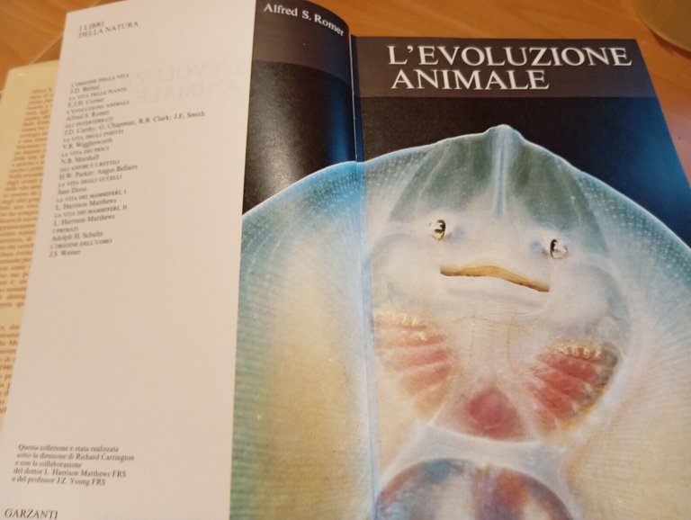 L'evoluzione animale, Alfred S. Romer, Garzanti, i libri della natura, …