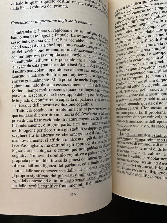 L'evoluzione della mente, Merlin Donald, Garzanti, 1996