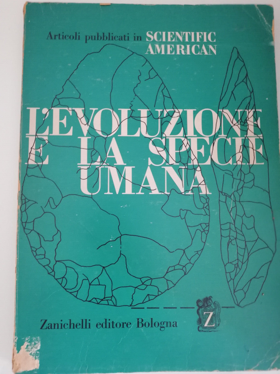 L'evoluzione e la specie umana, 1968, Zanichelli