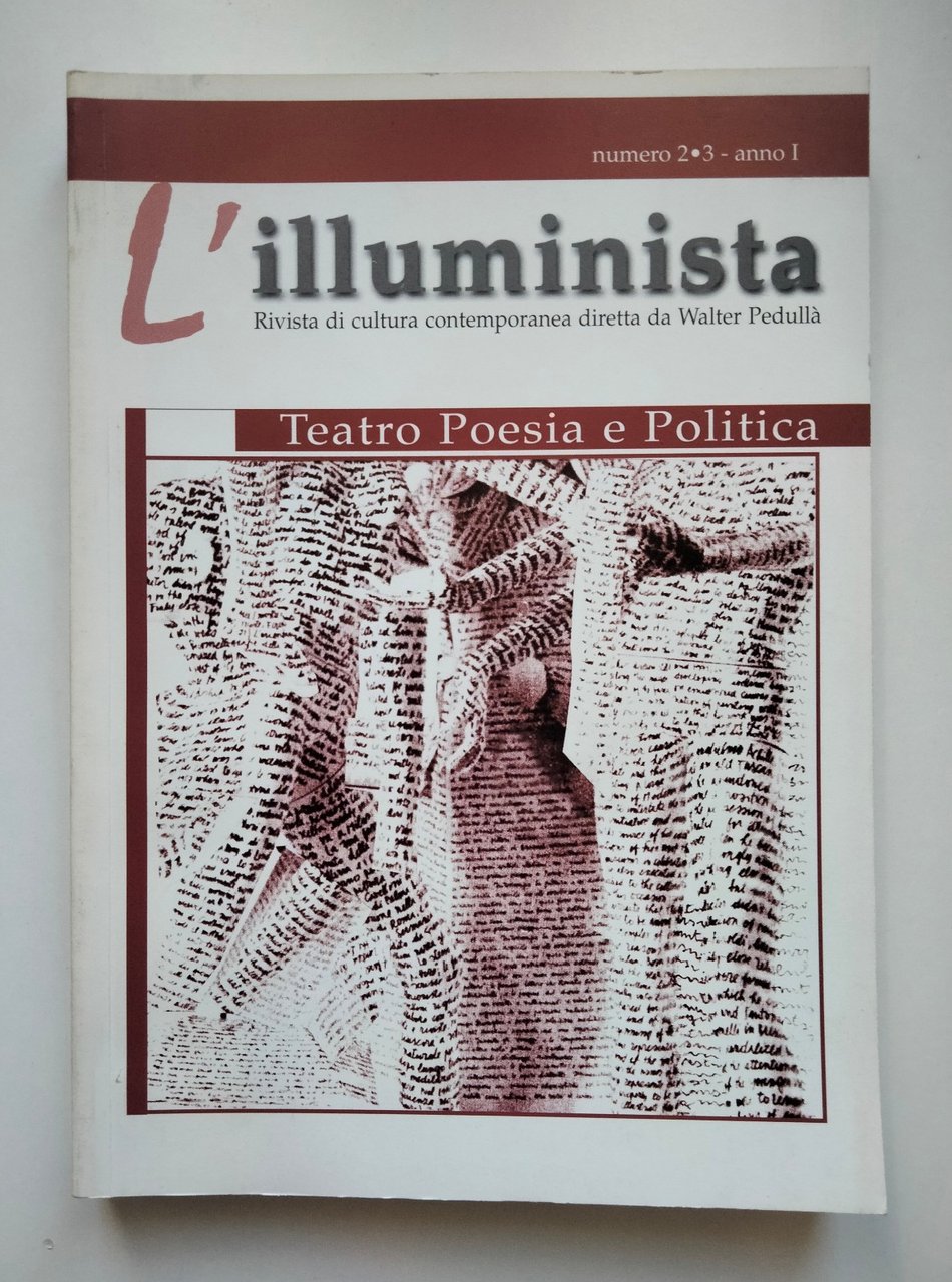 L'illuminista, teatro poesia e politica numero 2-3 anno 1, 2000