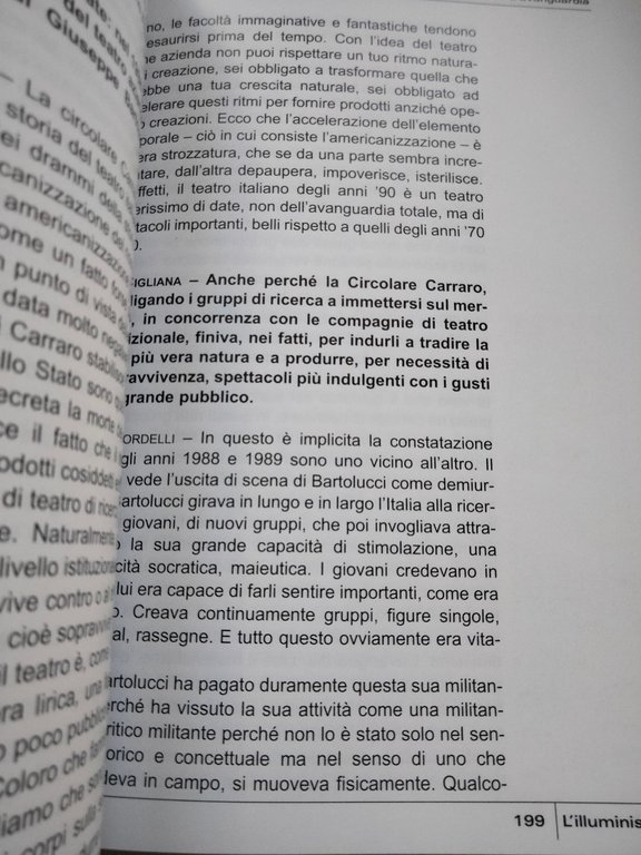 L'illuminista, teatro poesia e politica numero 2-3 anno 1, 2000