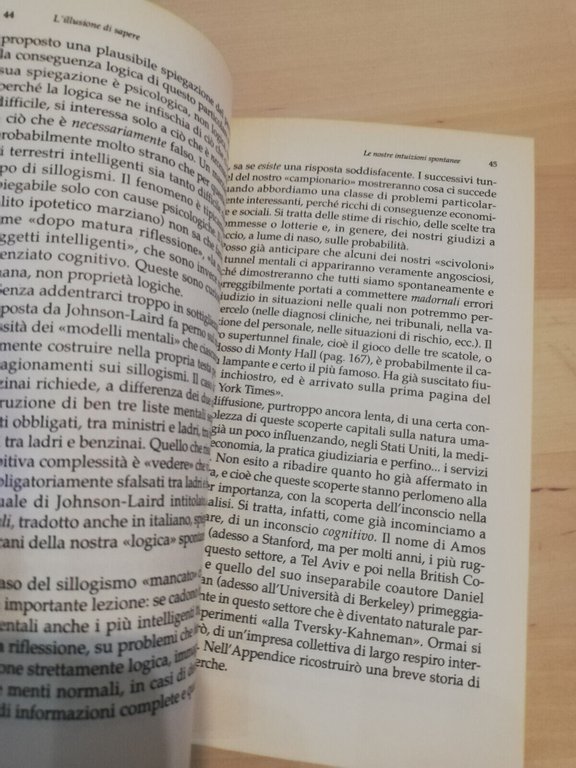 L'illusione di sapere, massimo Piattelli Palmarini, Mondadori, 1995