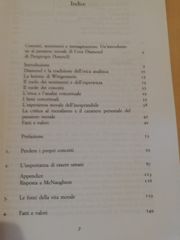 L'immaginazione e la vita morale, Cora Diamond, Carocci, 2006 | Immagine Gallery 14