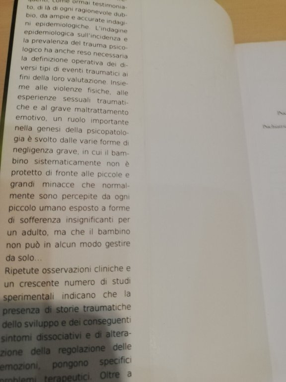 L'impatto del trauma infantile sulla salute e sulla malattia, 2012, …