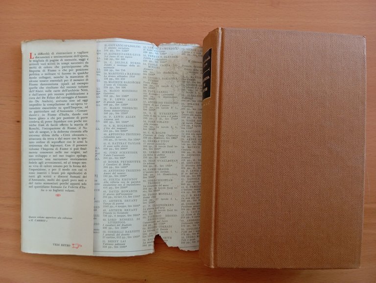 L'impresa di Fiume, Ferdinando Gerra, Longanesi, 1966