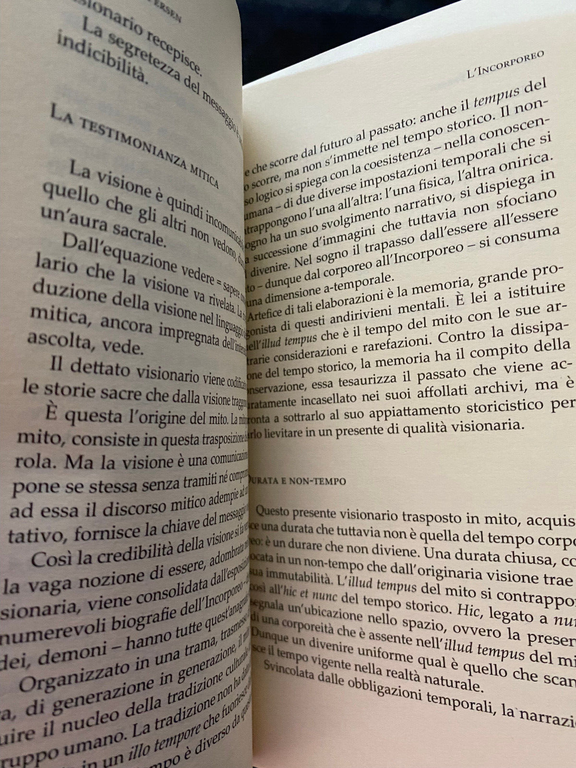 L'incorporeo o della conoscenza, Alessandro Fersen, Il Melangolo, 2015