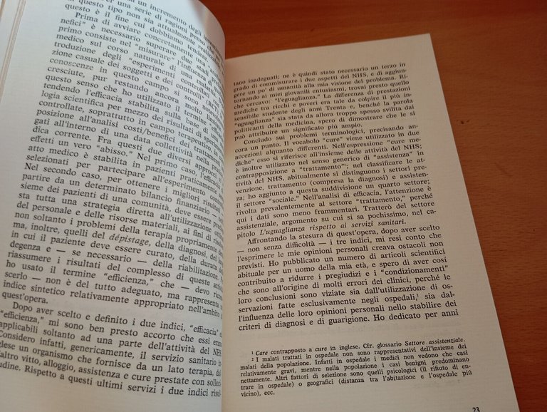 L'inflazione medica, Archibald Cochrane, Feltrinelli, 1978