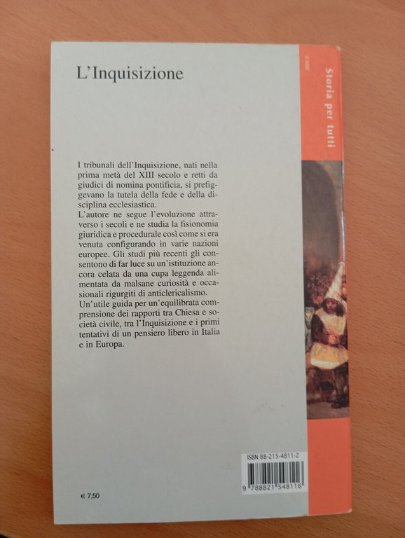 L'inquisizione, Jean-Pierre Dedieu, San Paolo, 2003