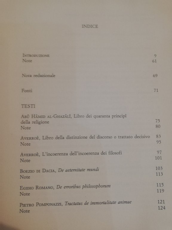 L'intelligenza della fede, Massimo Campanini, Pierluigi Lubrina Editore, 1989