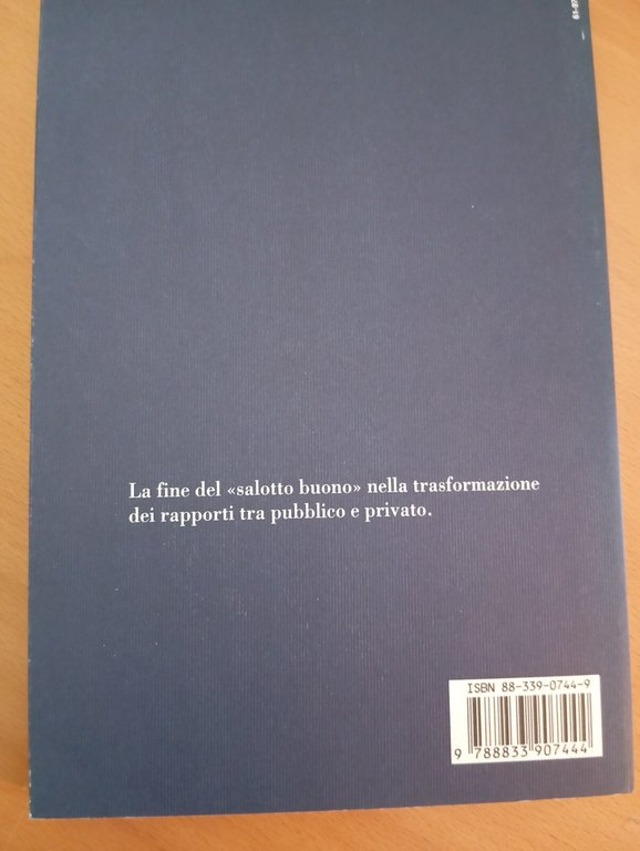L'inutile salotto, Mariuccia Salvati, Bollati Boringhieri, 1993