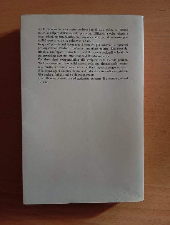 L'italia nel primo Medioevo Potere centrale e società locale, Chris … | Immagine Gallery 2