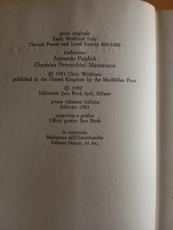 L'italia nel primo Medioevo Potere centrale e società locale, Chris … | Immagine Gallery 5