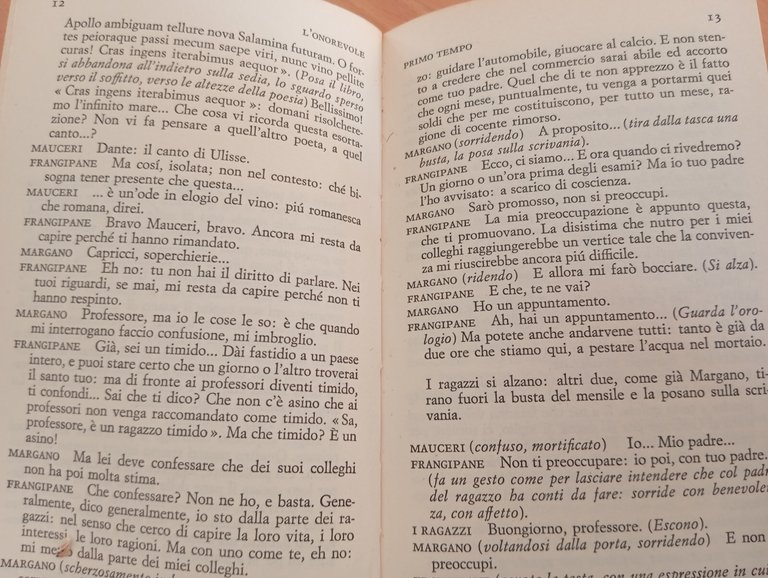 L'onorevole, Leonardo Sciascia, Einaudi teatro, 1965 | Immagine Gallery 12