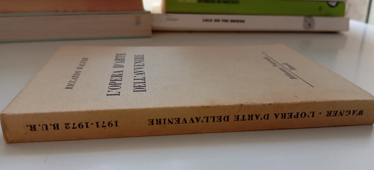 L'opera d'arte dell'avvenire, Richard Wagner, BUR, 1963