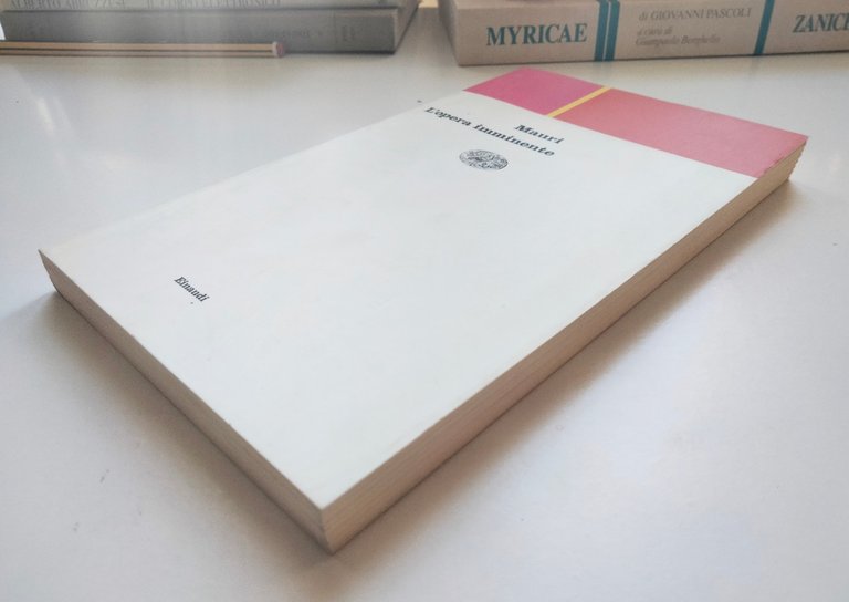 L'opera imminente, Paolo Mauri, Einaudi, 1998