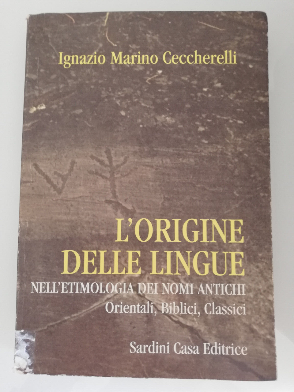 L'origine delle lingue nell'etimologia dei nomi, Ignazio Marino Ceccherelli 1960 | Immagine principale