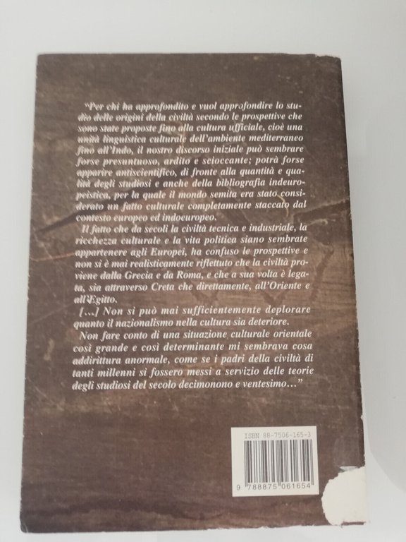 L'origine delle lingue nell'etimologia dei nomi, Ignazio Marino Ceccherelli 1960