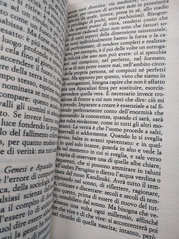 L'ultimo paradosso, Alberto Asor Rosa, Einaudi, 1985