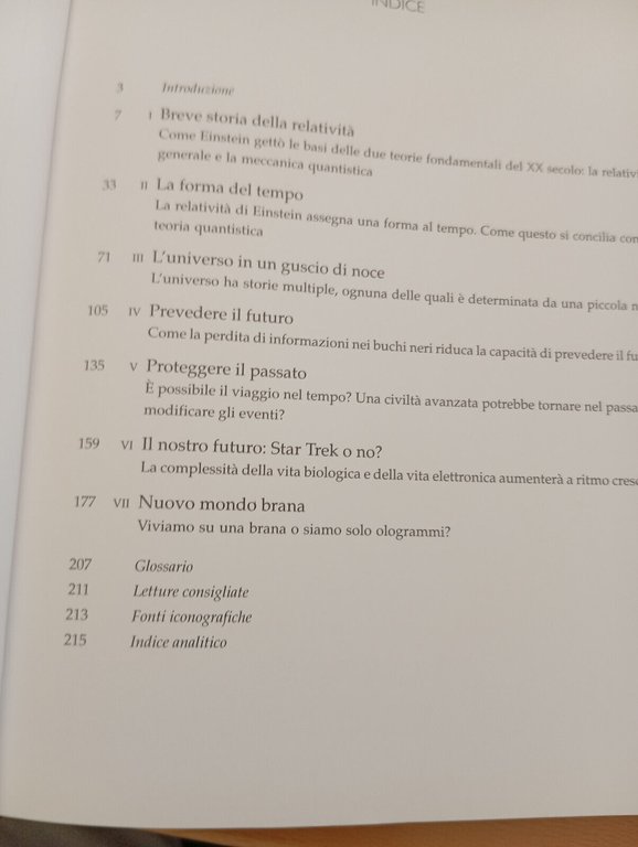 L'universo in un guscio di noce, Stephen Hawking, Mondadori, 2002