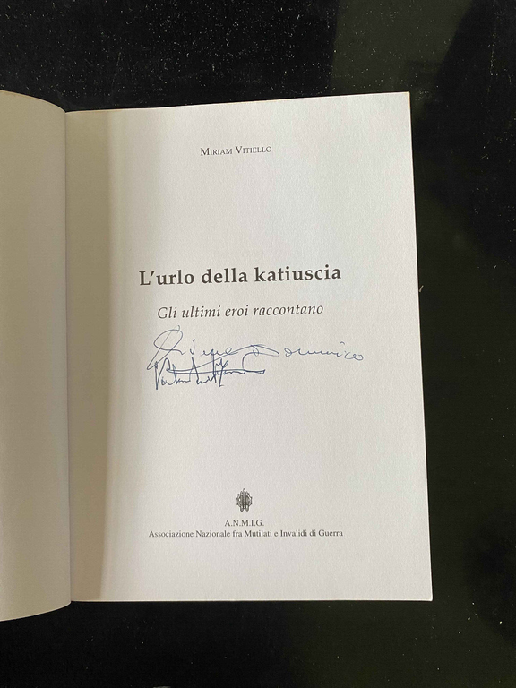 L'urlo della Katiuscia, Miriam Vitiello, 2003