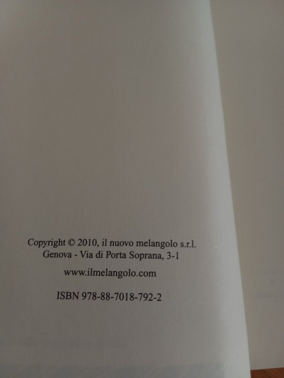 La beffa dei vinti, Andrea Casazza, Il melangolo, 2010