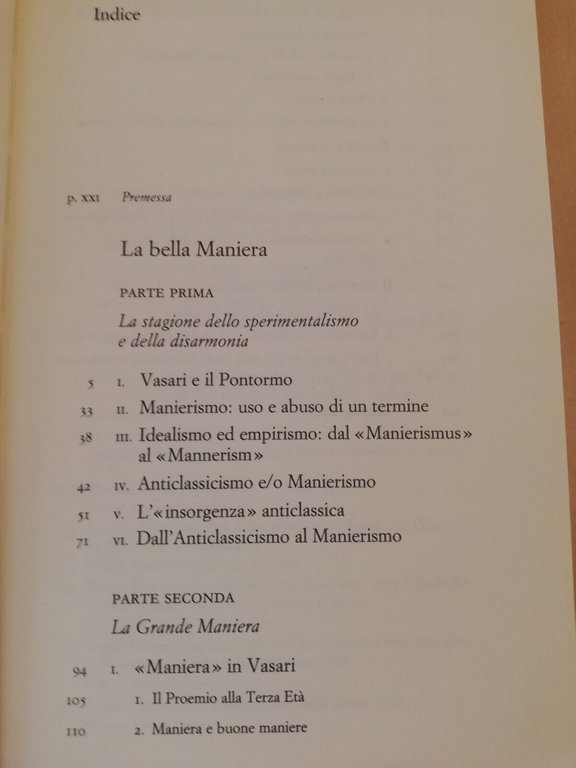 La bella maniera. Artisti del Cinquecento, Antonio Pinelli, 2003 Einaudi, …