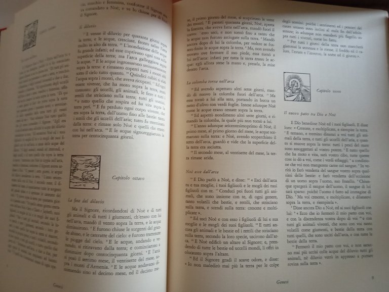 La Bibbia, 4 volumi, Encyclopedia Britannica con custodie, Antonio Martini, …