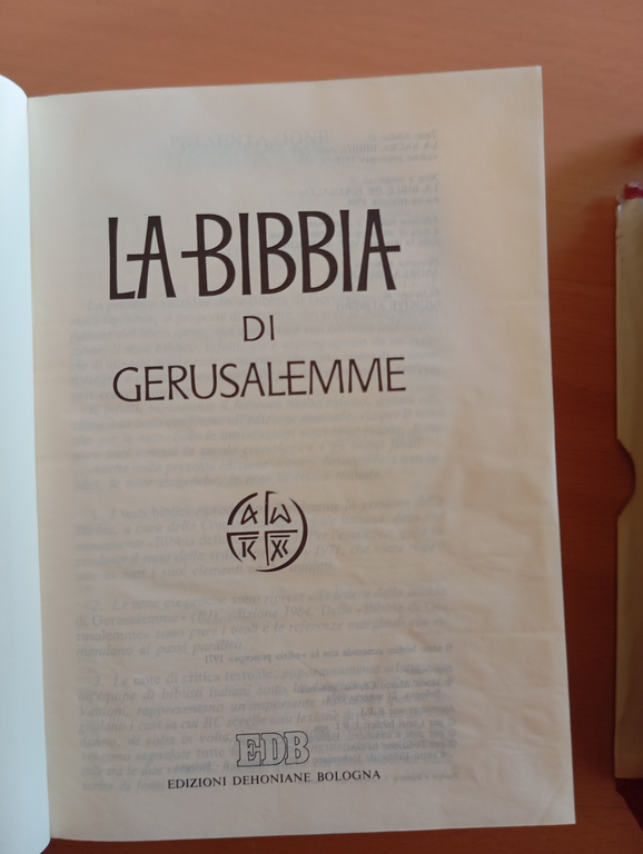 La Bibbia di Gerusalemme, EDB, 1989, 2535 pagine | Immagine Gallery 6