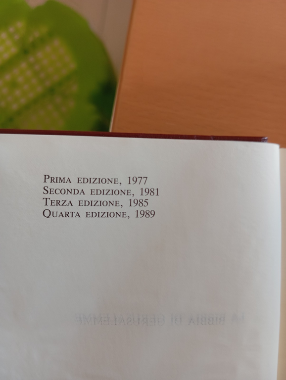 La Bibbia di Gerusalemme, EDB, 1989, 2535 pagine | Immagine Gallery 7