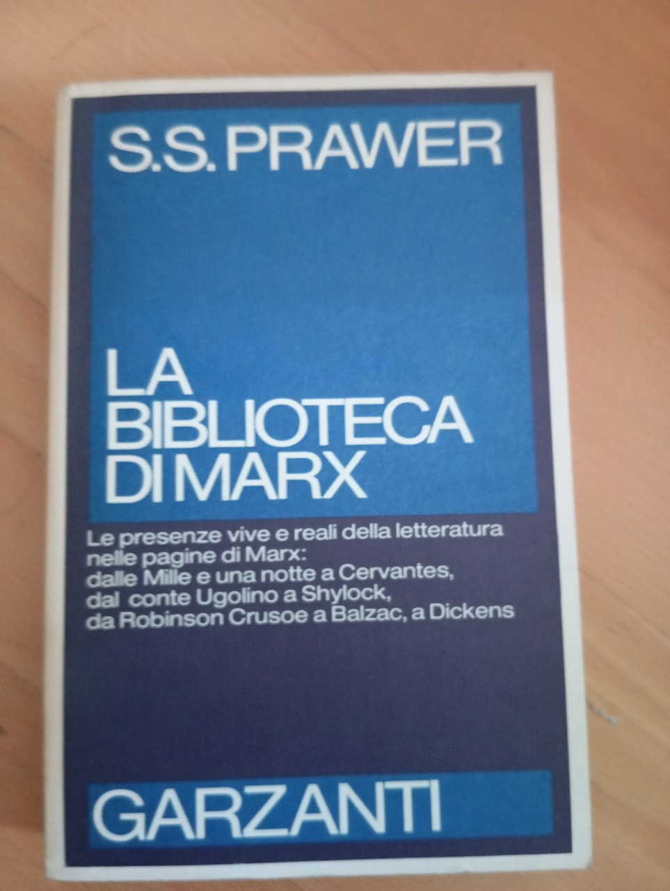 La biblioteca di Marx, s. S. Prawer, Garzanti, 1978 | Immagine principale