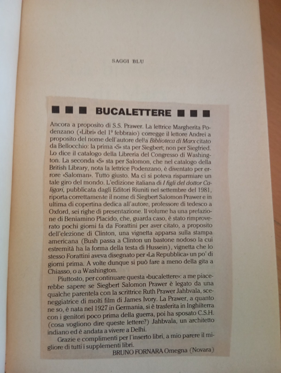 La biblioteca di Marx, s. S. Prawer, Garzanti, 1978 | Immagine Gallery 2