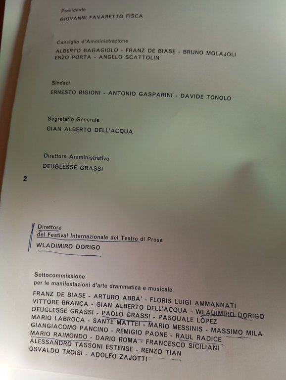 La Biennale di Venezia 26 festival internazionale teatro di prosa, … | Immagine Gallery 5