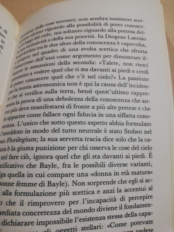 La caduta del protofilosofo, Hans Blumenberg, 1983, Pratiche editrice
