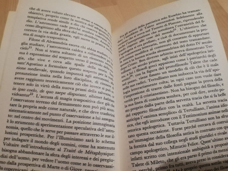 La caduta del protofilosofo, Hans Blumenberg, 1983, Pratiche editrice