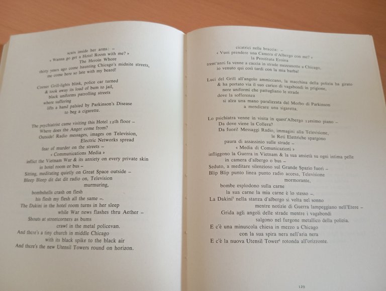 La caduta dell'America, Allen Ginsberg, Mondadori Lo specchio, 1981, 1° …