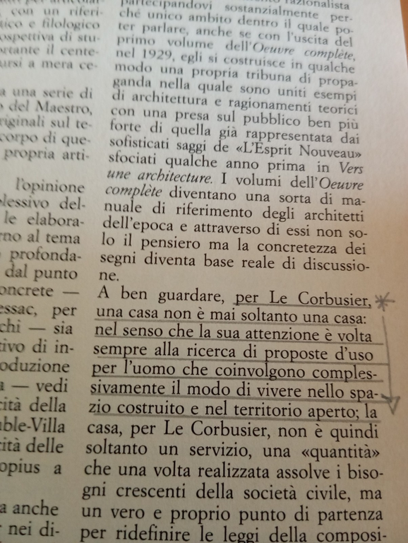 La casa di Le Corbusier, Alfani Canestrari Samonà, 1987