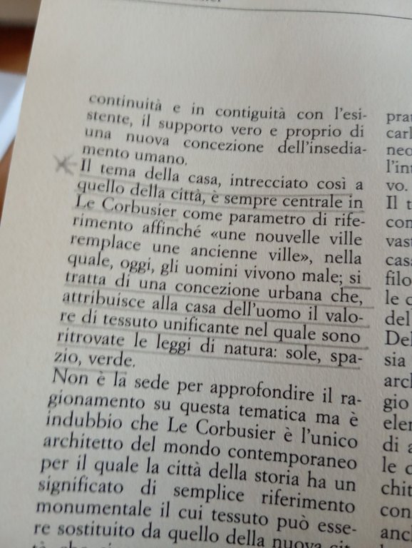La casa di Le Corbusier, Alfani Canestrari Samonà, 1987