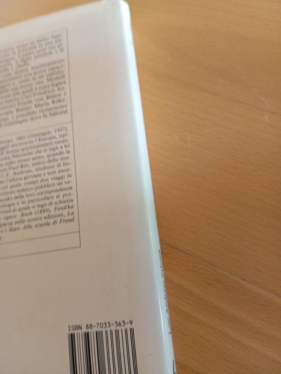 La casa, Lou Andreas-Salomé, Lucarini, 1989