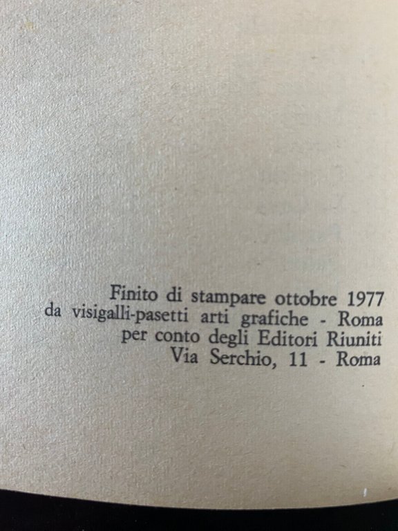 La casa sul lungofiume, Jurij Trifonov, Editori Riuniti, 1977