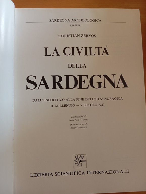 La civiltà della Sardegna, Christian Zervos, Libreria Scientifica int.le, 1980 | Immagine Gallery 8